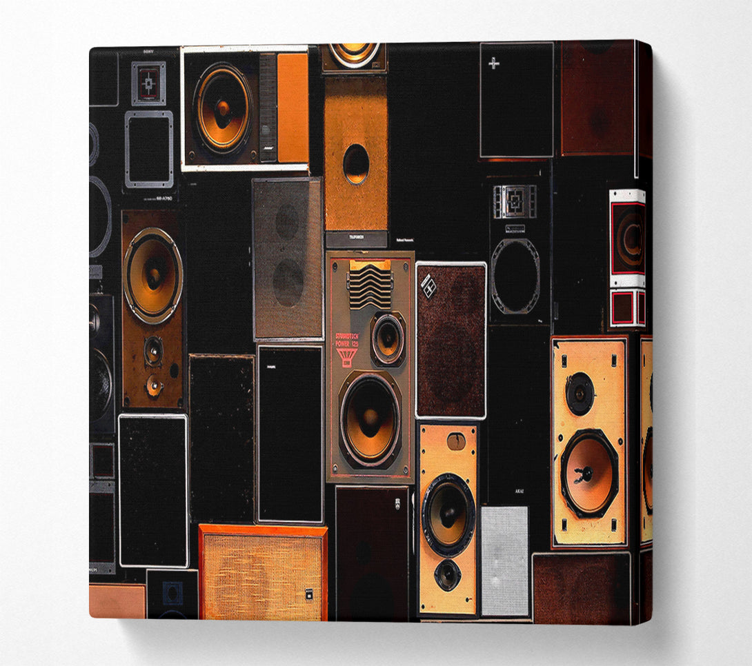  A Canvas Print of Speakers Galour Canvas Wall Art