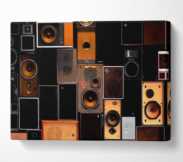  A Canvas Print of Speakers Galour Canvas Wall Art