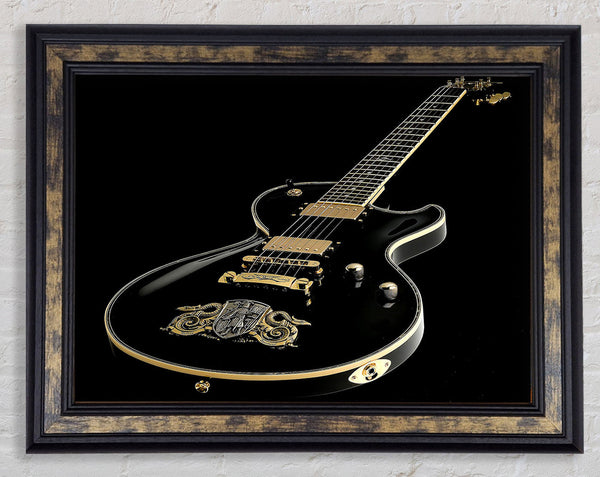 Dbz Bolero Guitar Framed Print