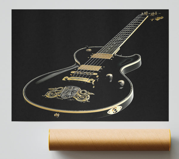 Dbz Bolero Guitar Print