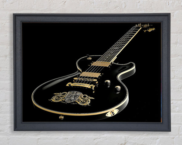 Dbz Bolero Guitar Framed Print