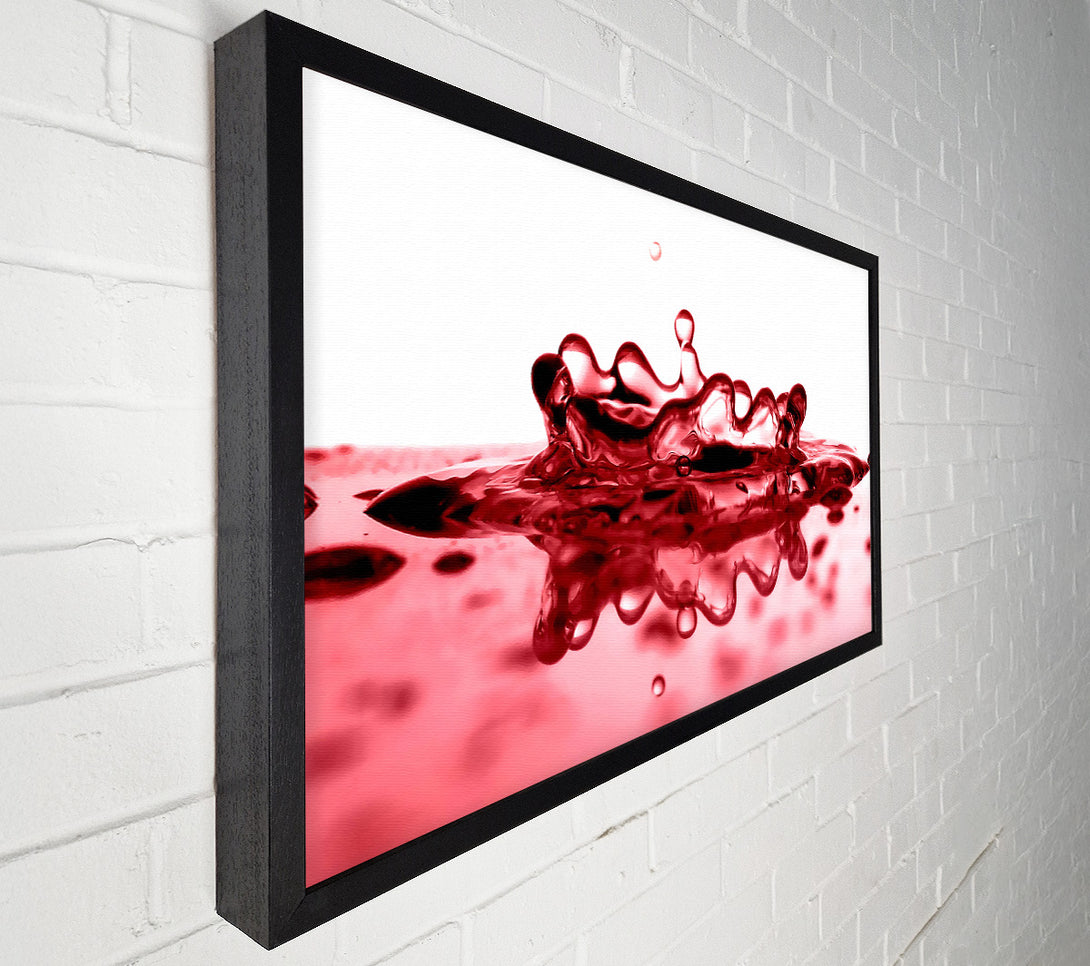  A Canvas Print of Red Juice Canvas Wall Art