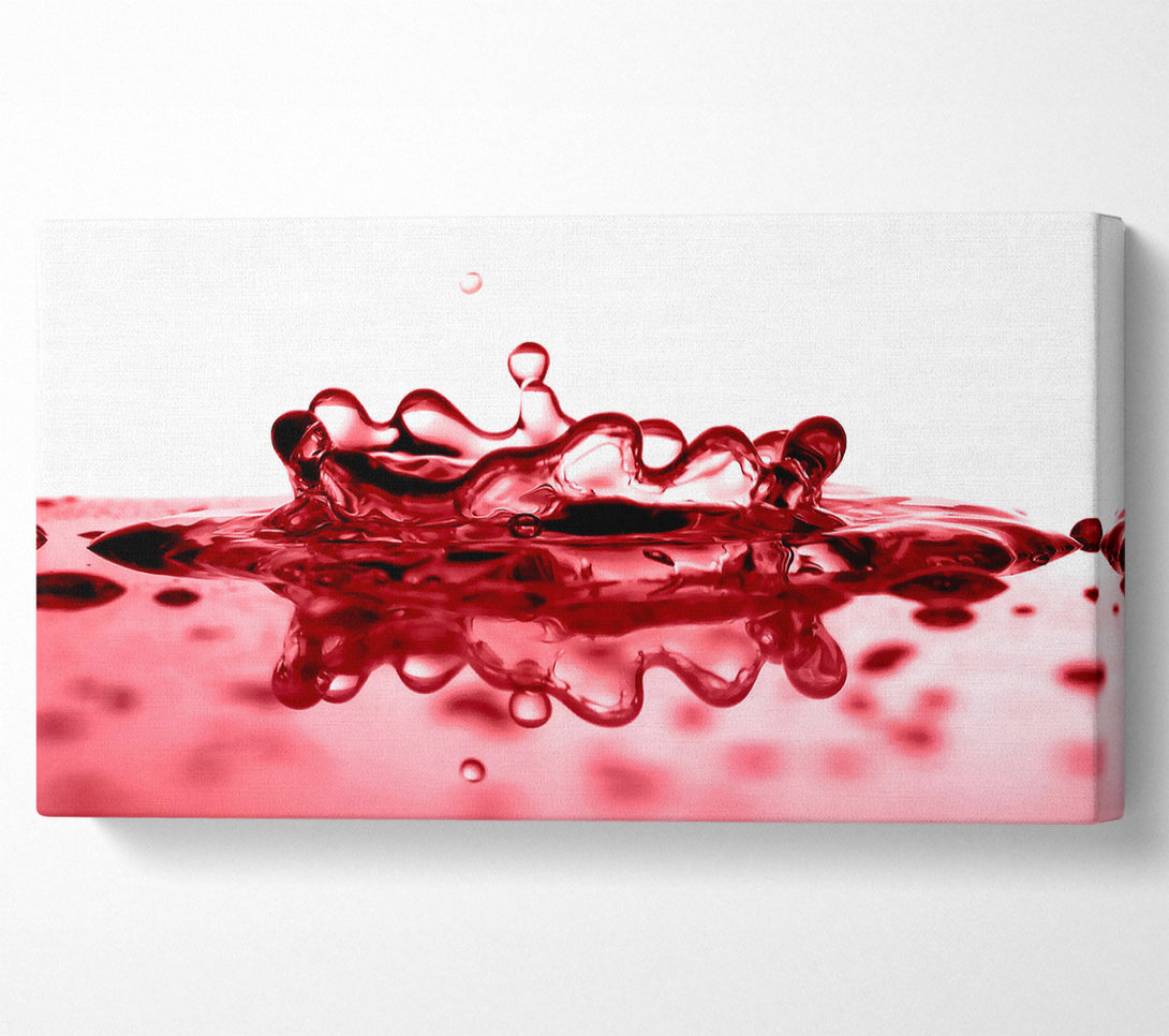  A Canvas Print of Red Juice Canvas Wall Art