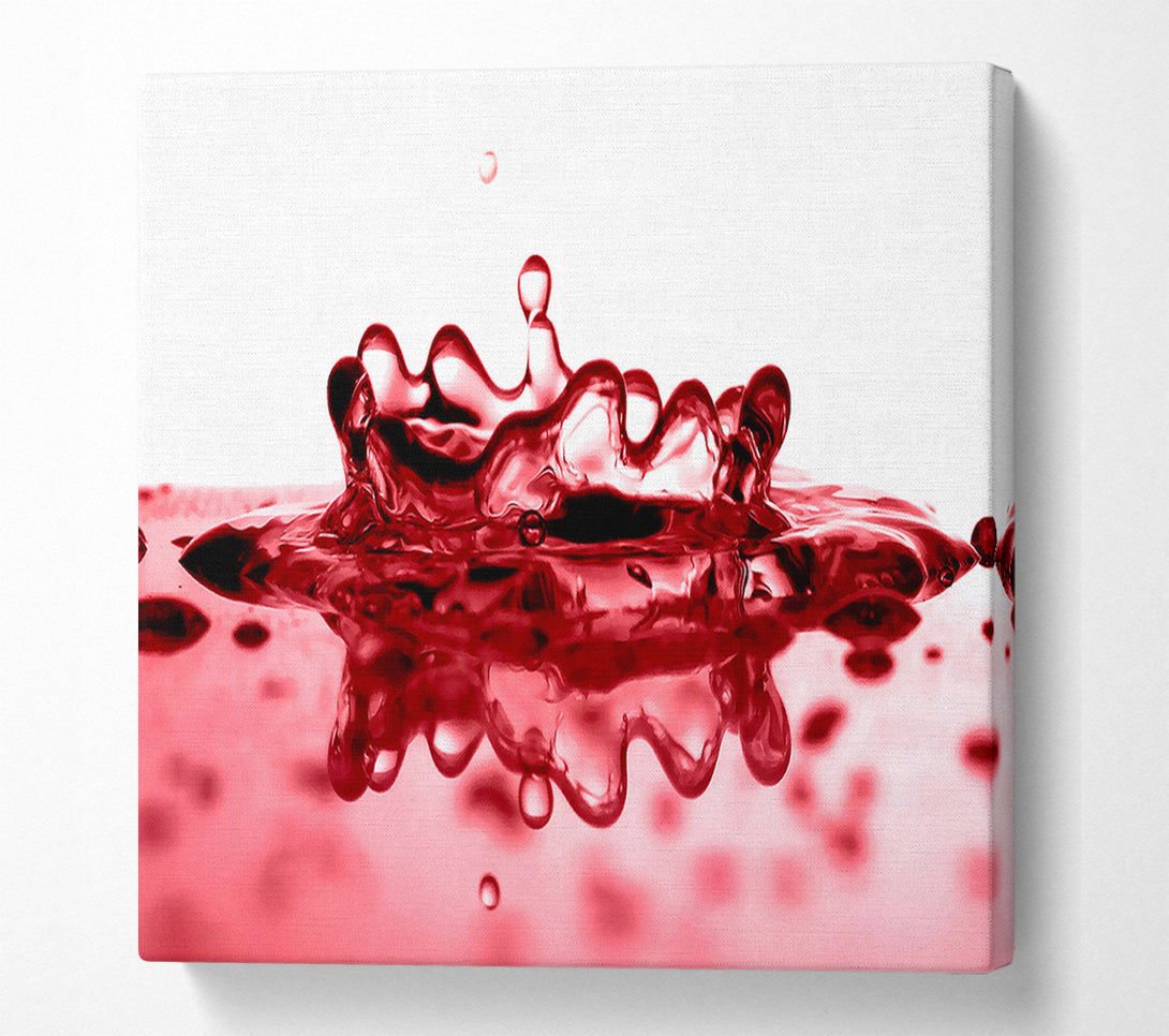  A Canvas Print of Red Juice Canvas Wall Art