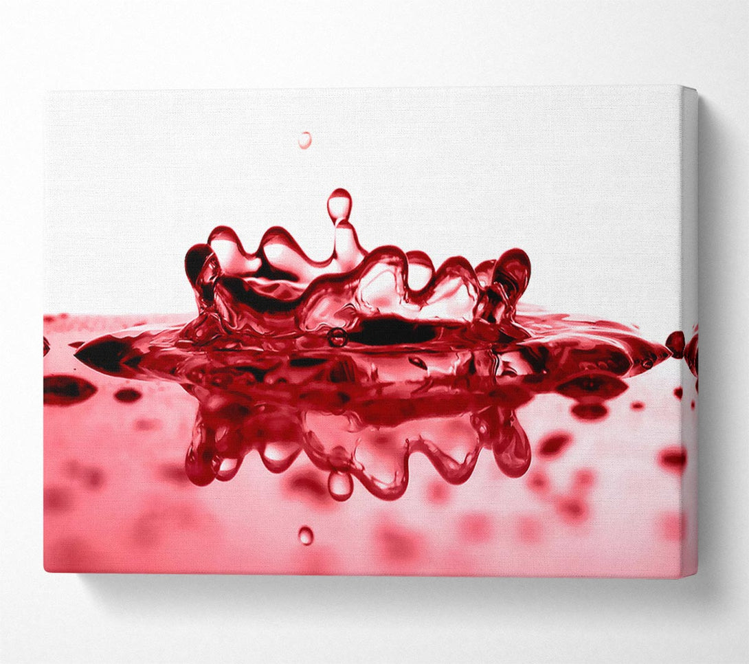  A Canvas Print of Red Juice Canvas Wall Art