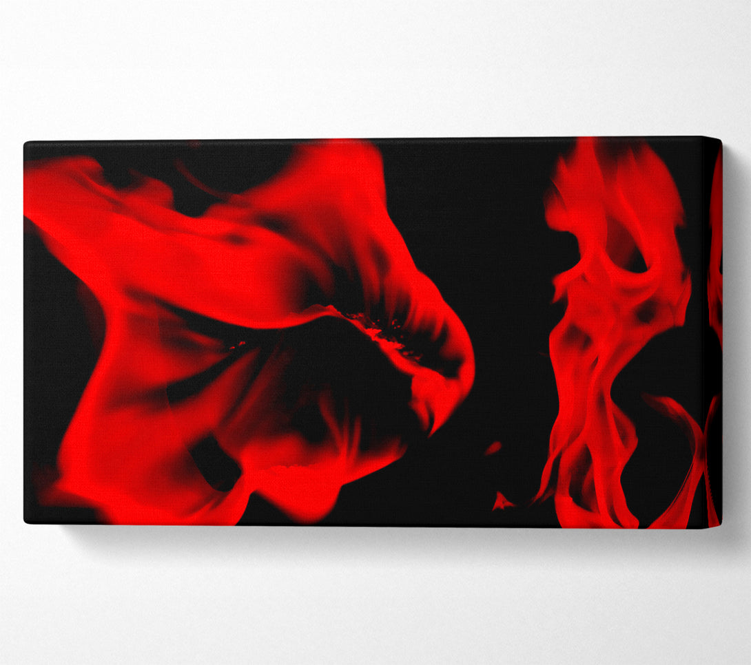  A Canvas Print of Fire Flames Canvas Art