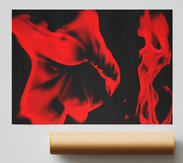 Fire Flames Poster