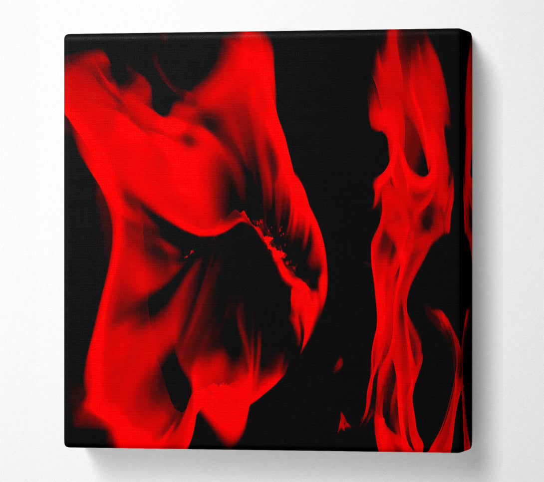  A Canvas Print of Fire Flames Canvas Art