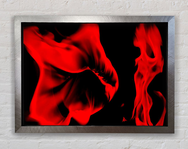 Fire Flames Framed Print