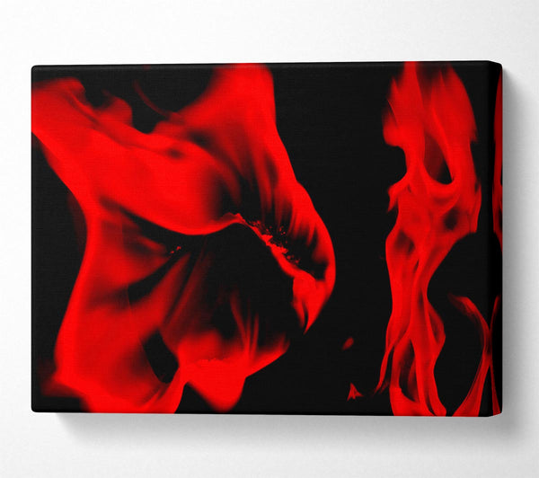  A Canvas Print of Fire Flames Canvas Art