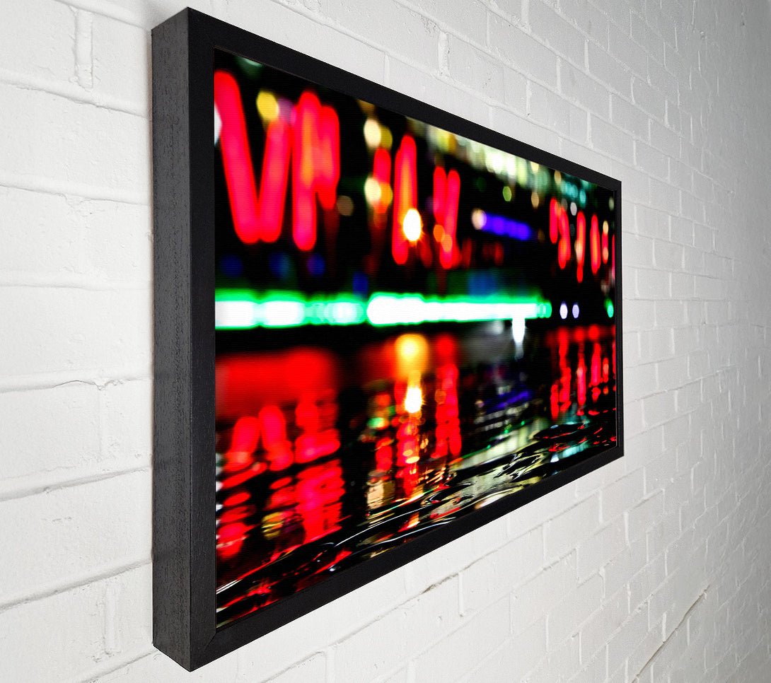  A Canvas Print of Dublin Docklands Ireland Reflections Canvas Art