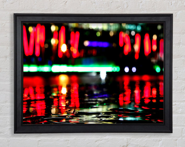 Dublin Docklands Ireland Reflections Framed Print