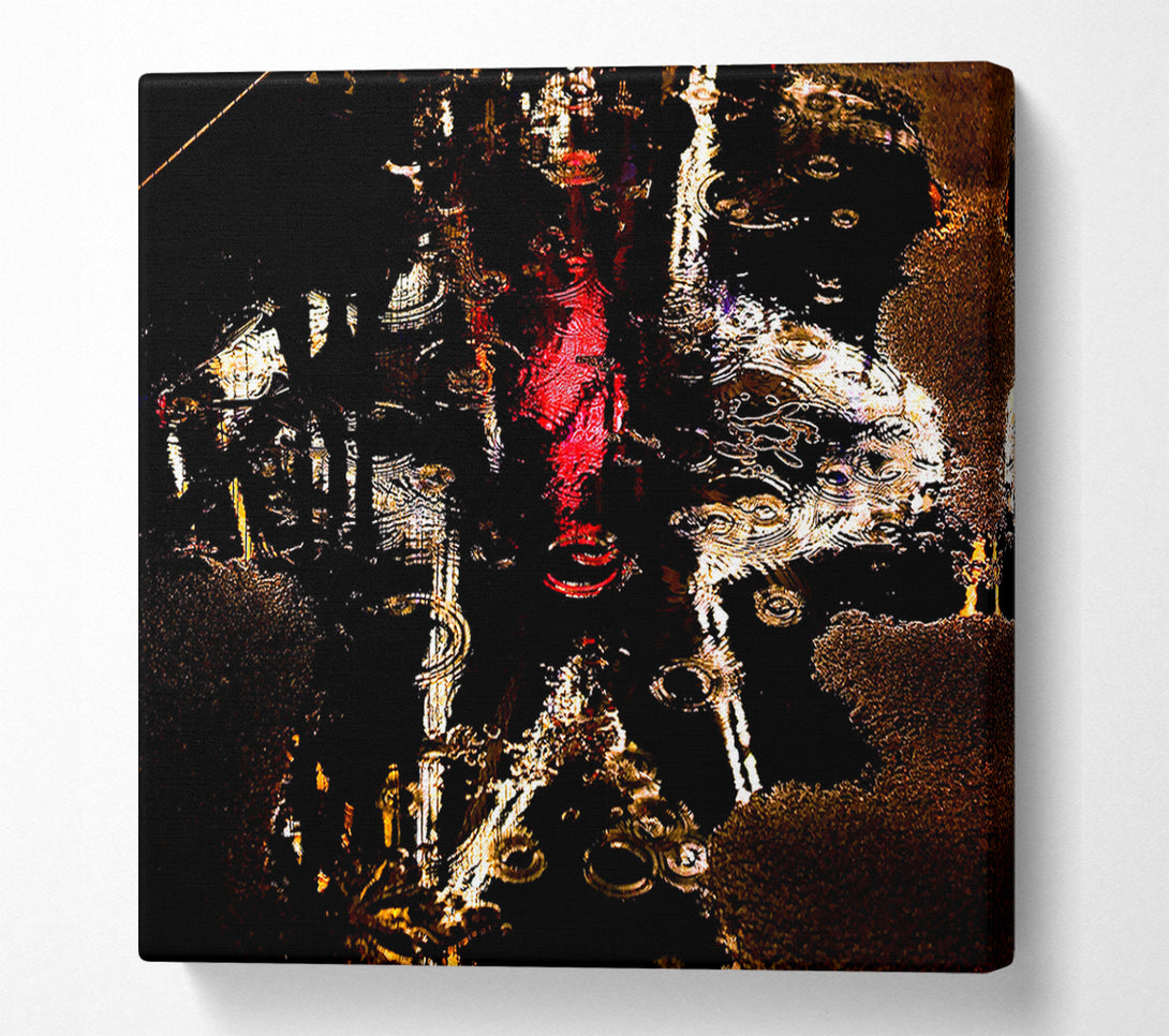  A Canvas Print of Rainy Night Canvas Wall Art