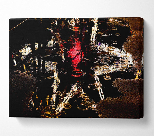  A Canvas Print of Rainy Night Canvas Wall Art