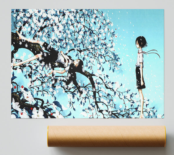 Blowing Wind Poster
