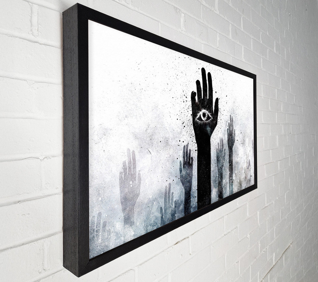  A Canvas Print of The Eye 5 Canvas Print