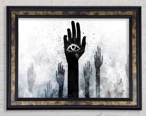 The Eye 5 Framed Print