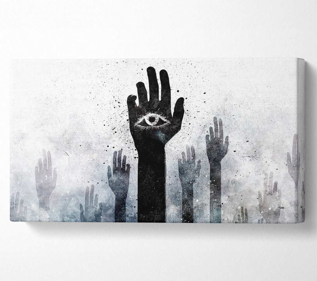  A Canvas Print of The Eye 5 Canvas Print