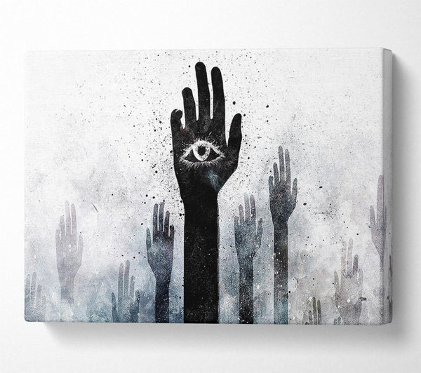  A Canvas Print of The Eye 5 Canvas Print