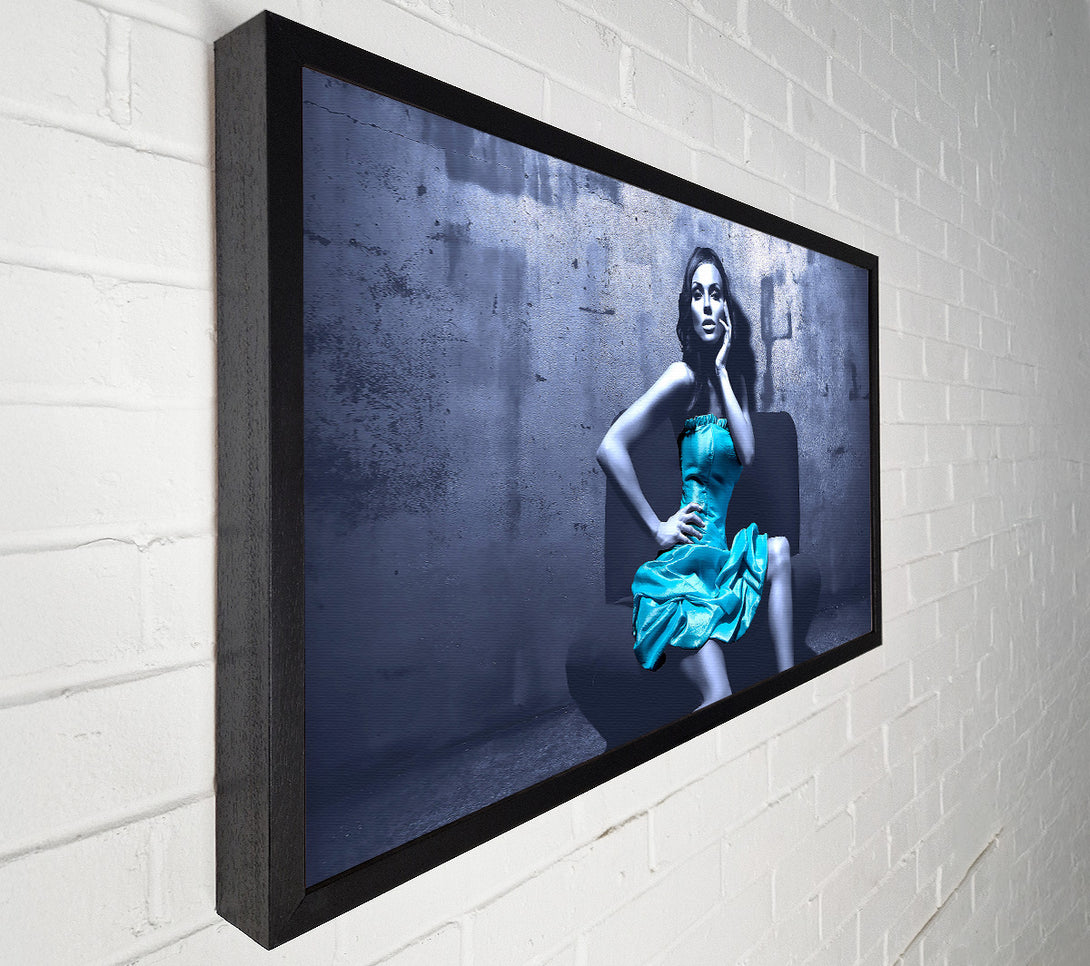  A Canvas Print of Model Canvas Print