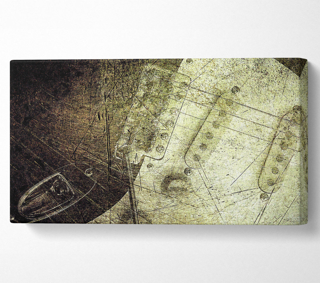  A Canvas Print of Vintage Texture Canvas Print