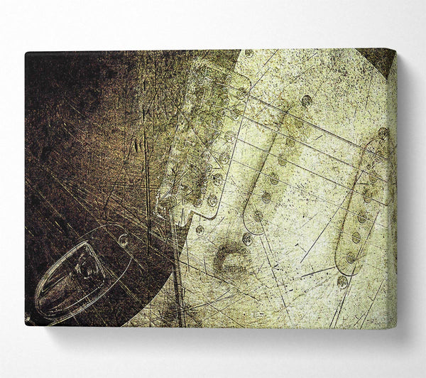  A Canvas Print of Vintage Texture Canvas Print