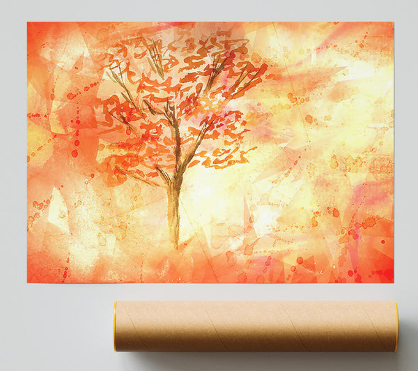 Fall In October Poster