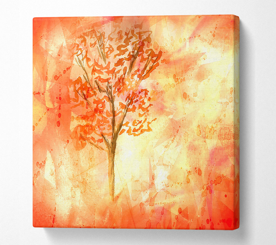 A Canvas Print of Fall In October Canvas Art