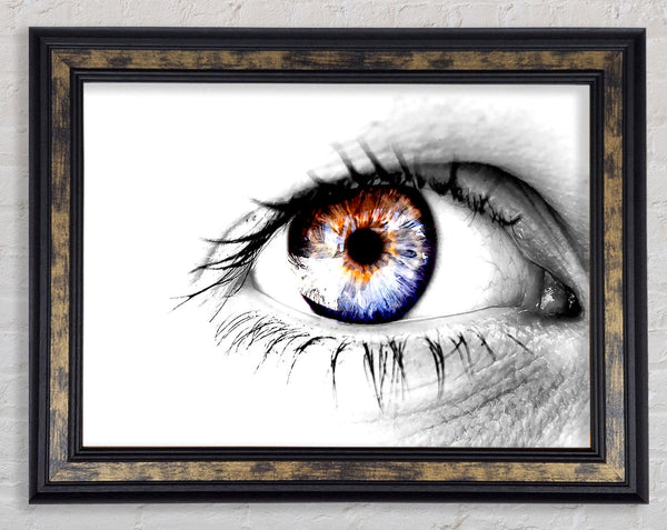 Strange Eye Framed Print