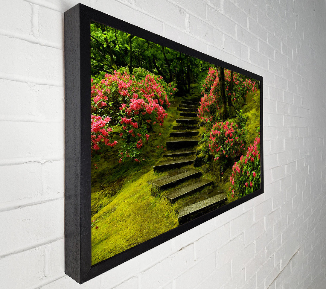  A Canvas Print of Japanese Garden Washington Park Canvas Art