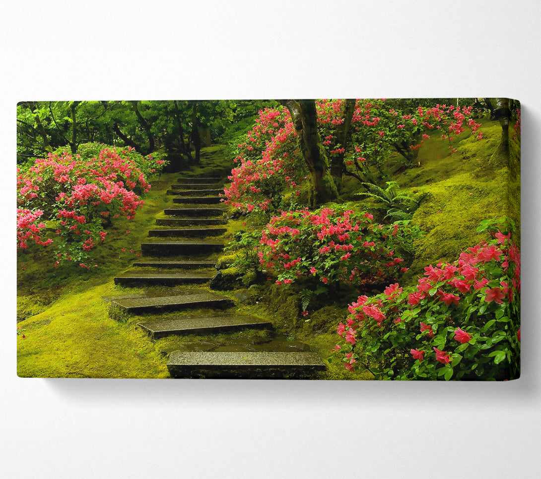  A Canvas Print of Japanese Garden Washington Park Canvas Art