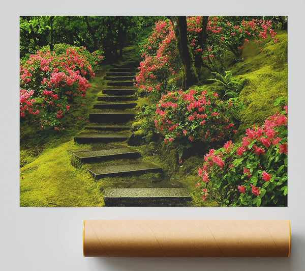 Japanese Garden Washington Park Print