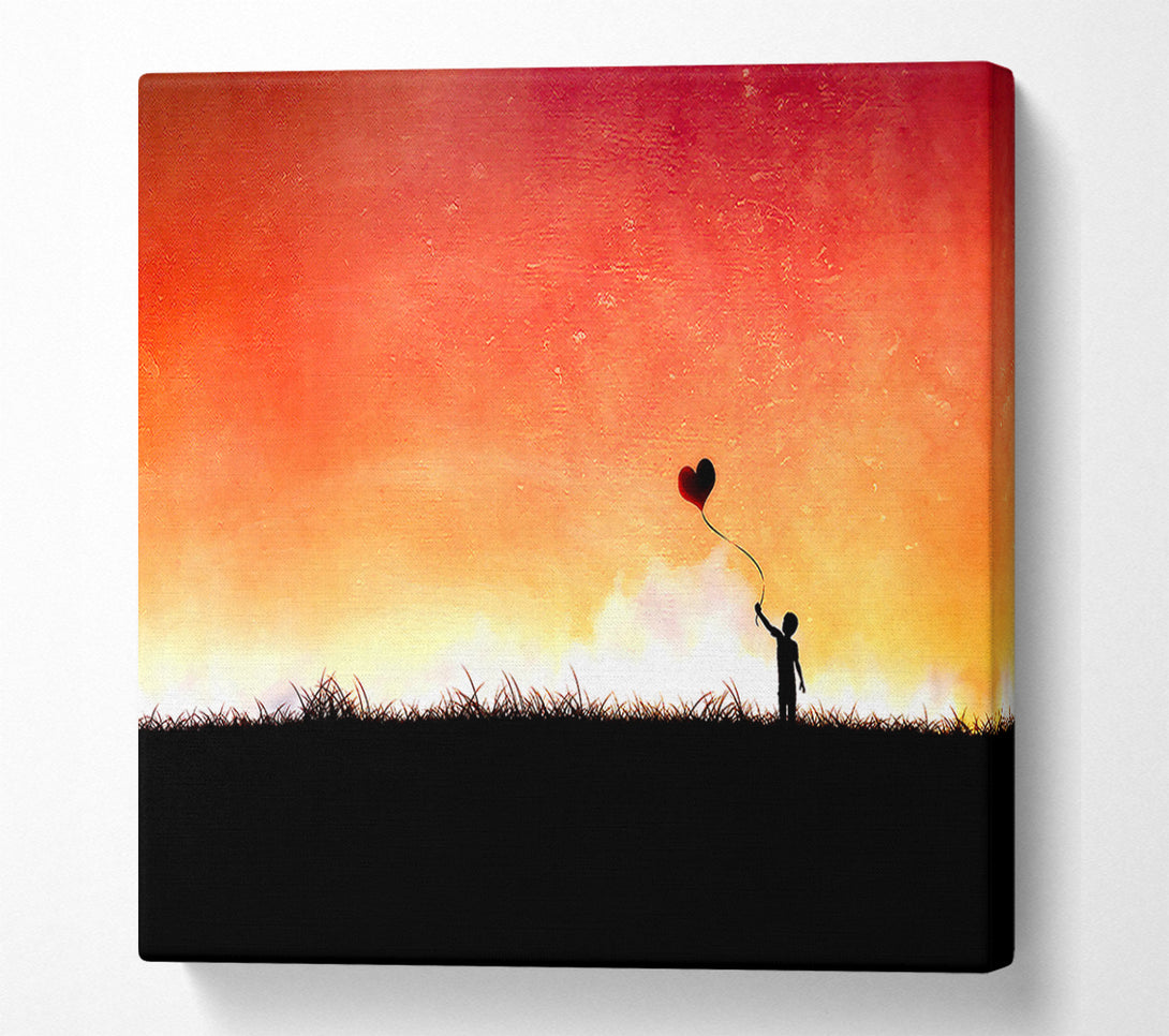  A Canvas Print of Feel My Love Canvas Art