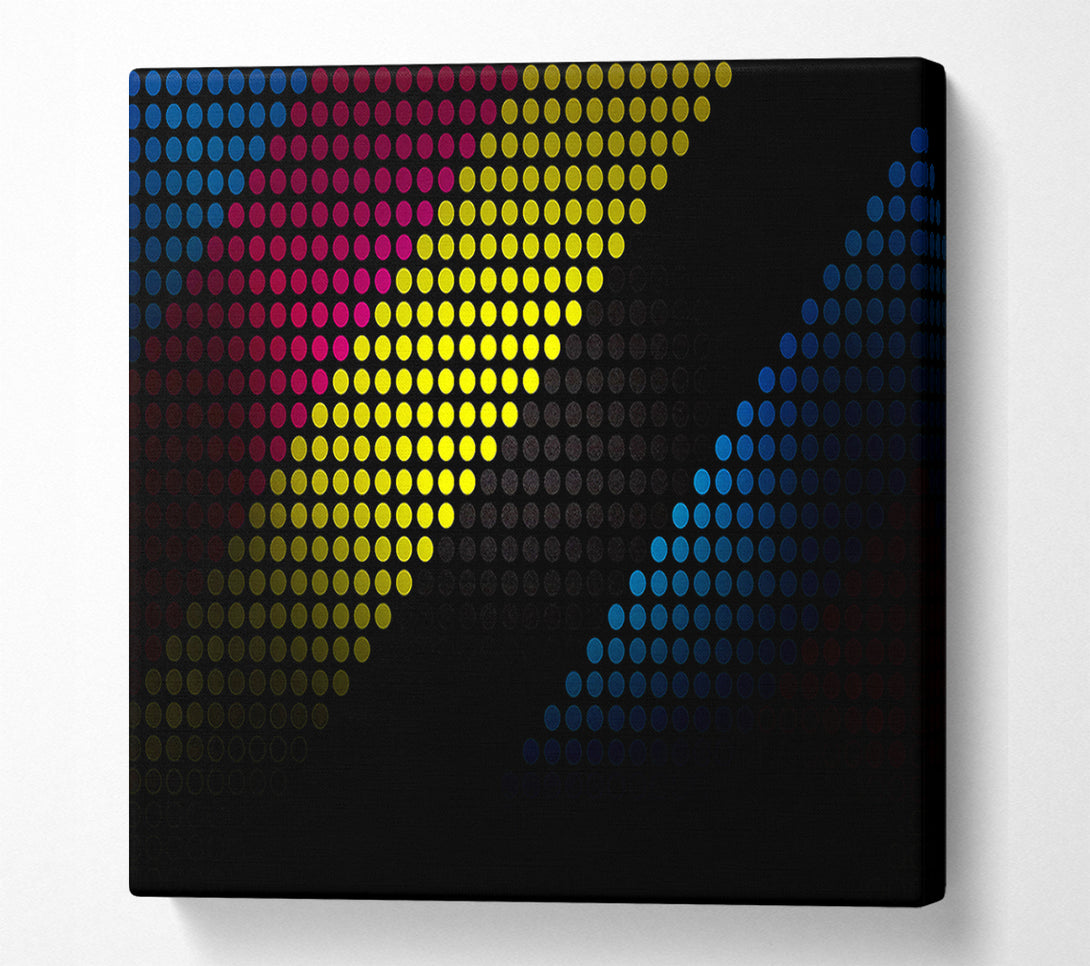  A Canvas Print of Dark Designer Canvas Art
