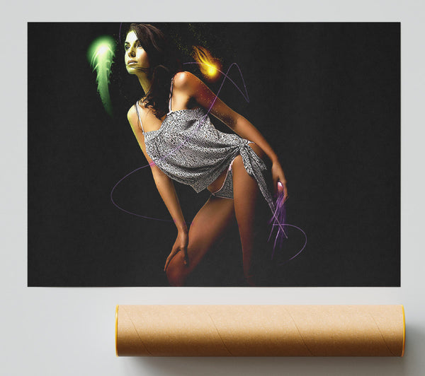 Fantasy Winged Girl Giclee Print