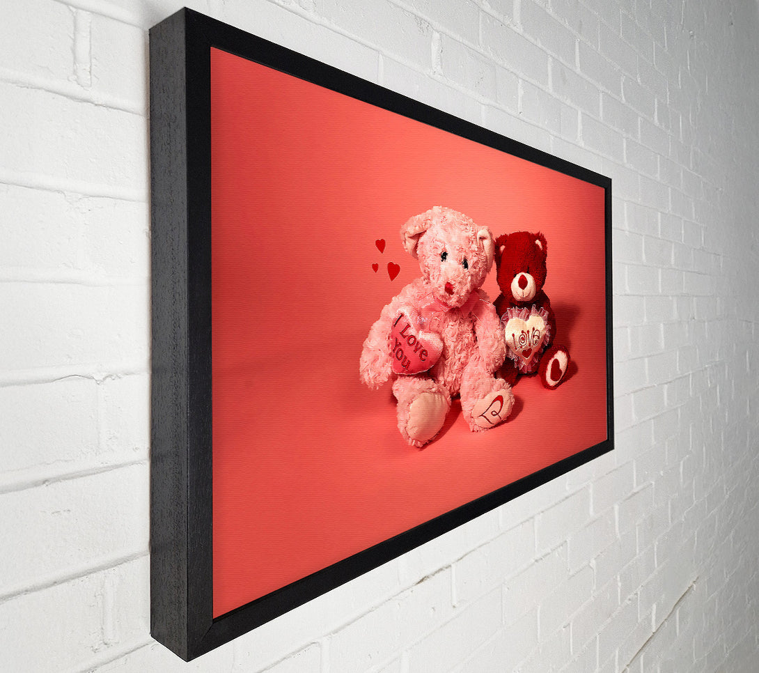 A Canvas Print of Happy Valentines Day Canvas Wall Art