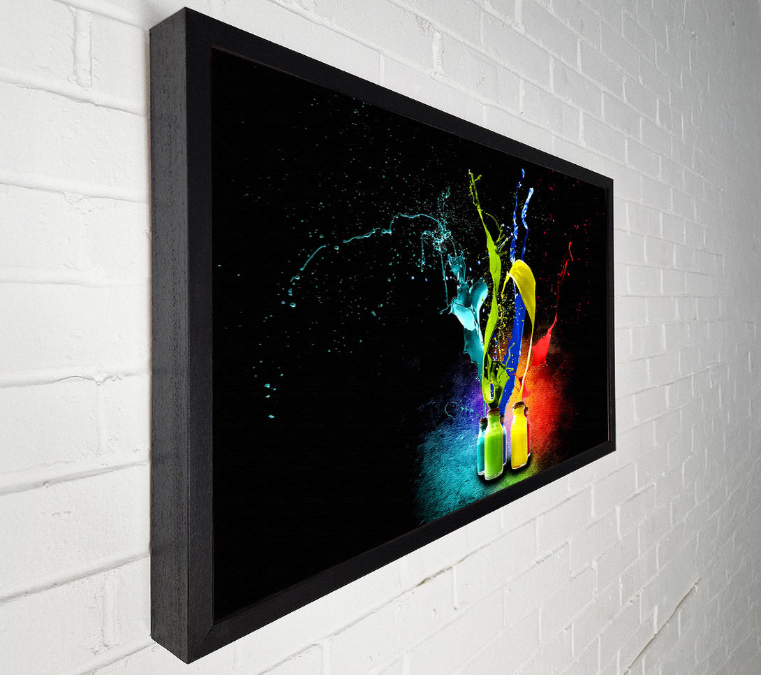  A Canvas Print of Splash Of Colours Canvas Art