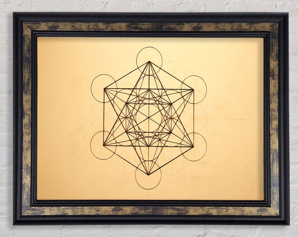 Architects Cube Framed Print