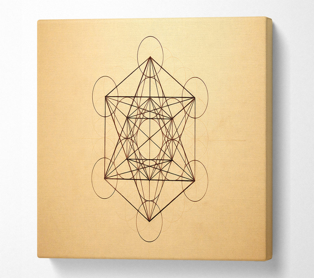  A Canvas Print of Architects Cube Canvas Art