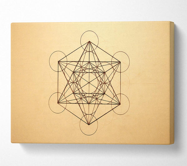  A Canvas Print of Architects Cube Canvas Art