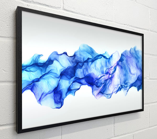 Blue Ripple Wave
