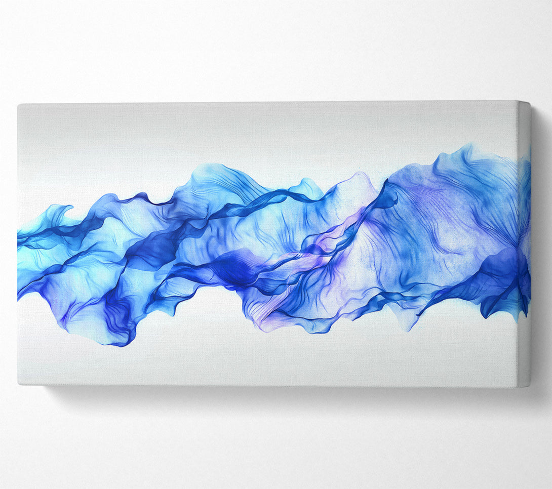  A Canvas Print of Blue Ripple Wave Canvas Wall Art