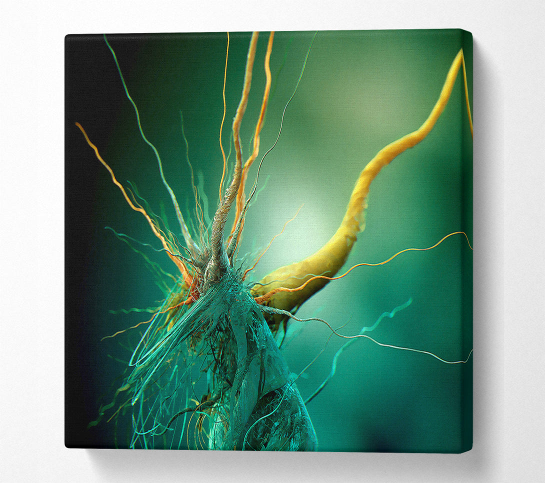 A Canvas Print of Bacteria Canvas Print