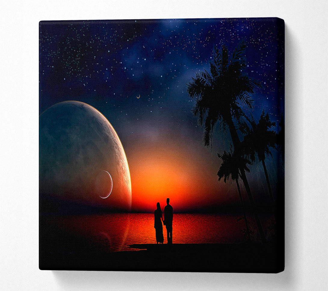  A Canvas Print of Lovers Dream Canvas Wall Art