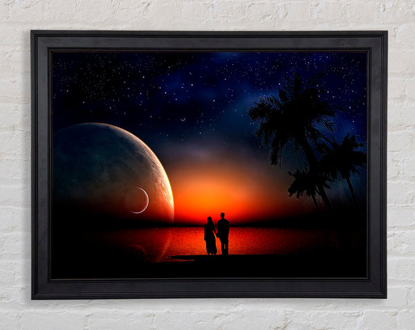 Lovers Dream Framed Print