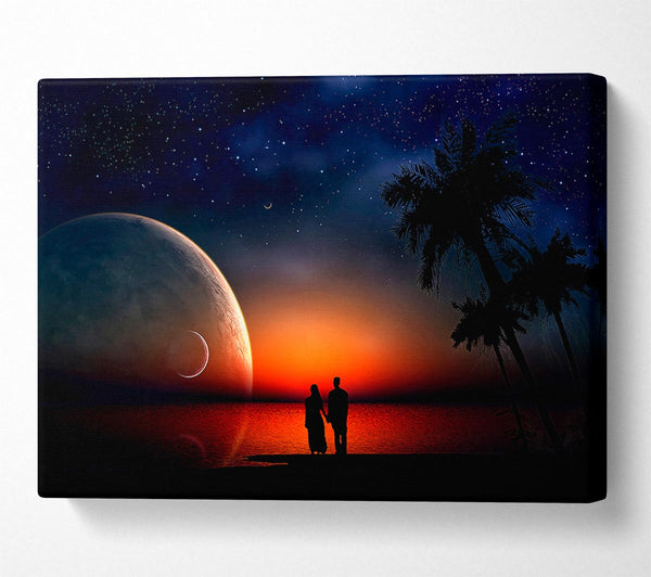  A Canvas Print of Lovers Dream Canvas Wall Art