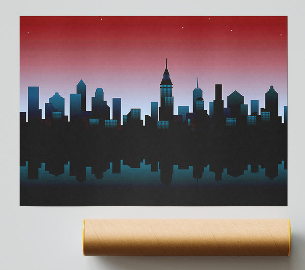 Architects New City Reflections Giclee Print
