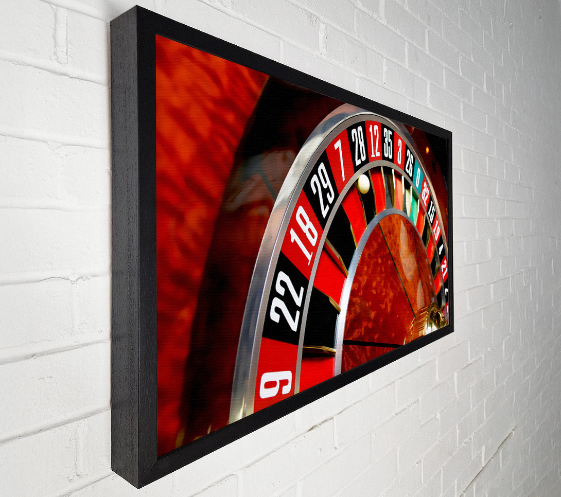  A Canvas Print of Roulette Canvas Print