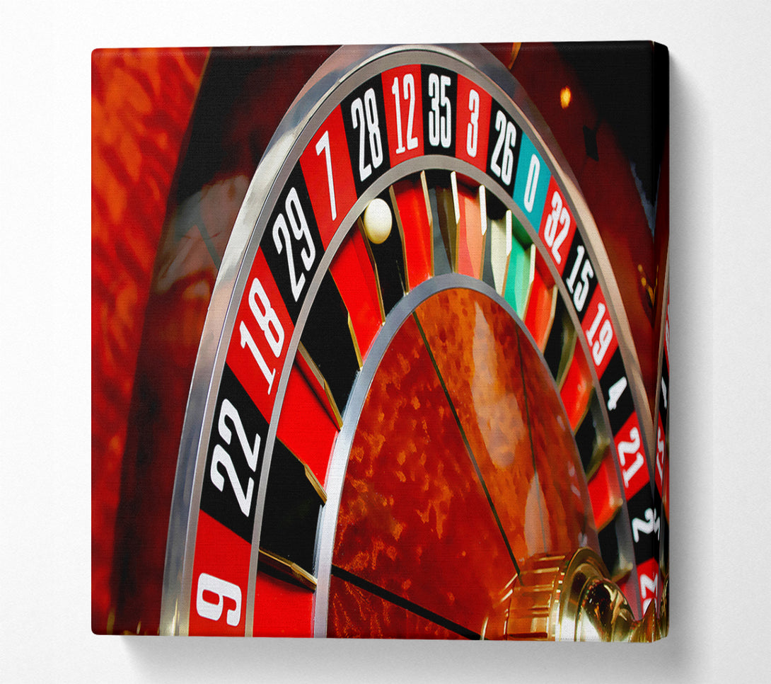  A Canvas Print of Roulette Canvas Print