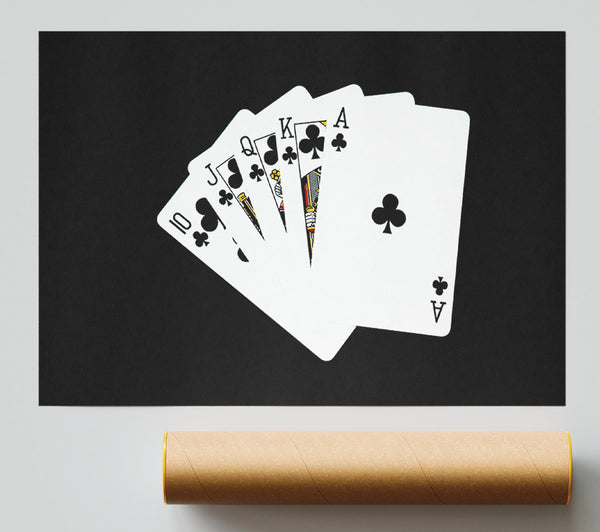 Royal Flush Giclee Print